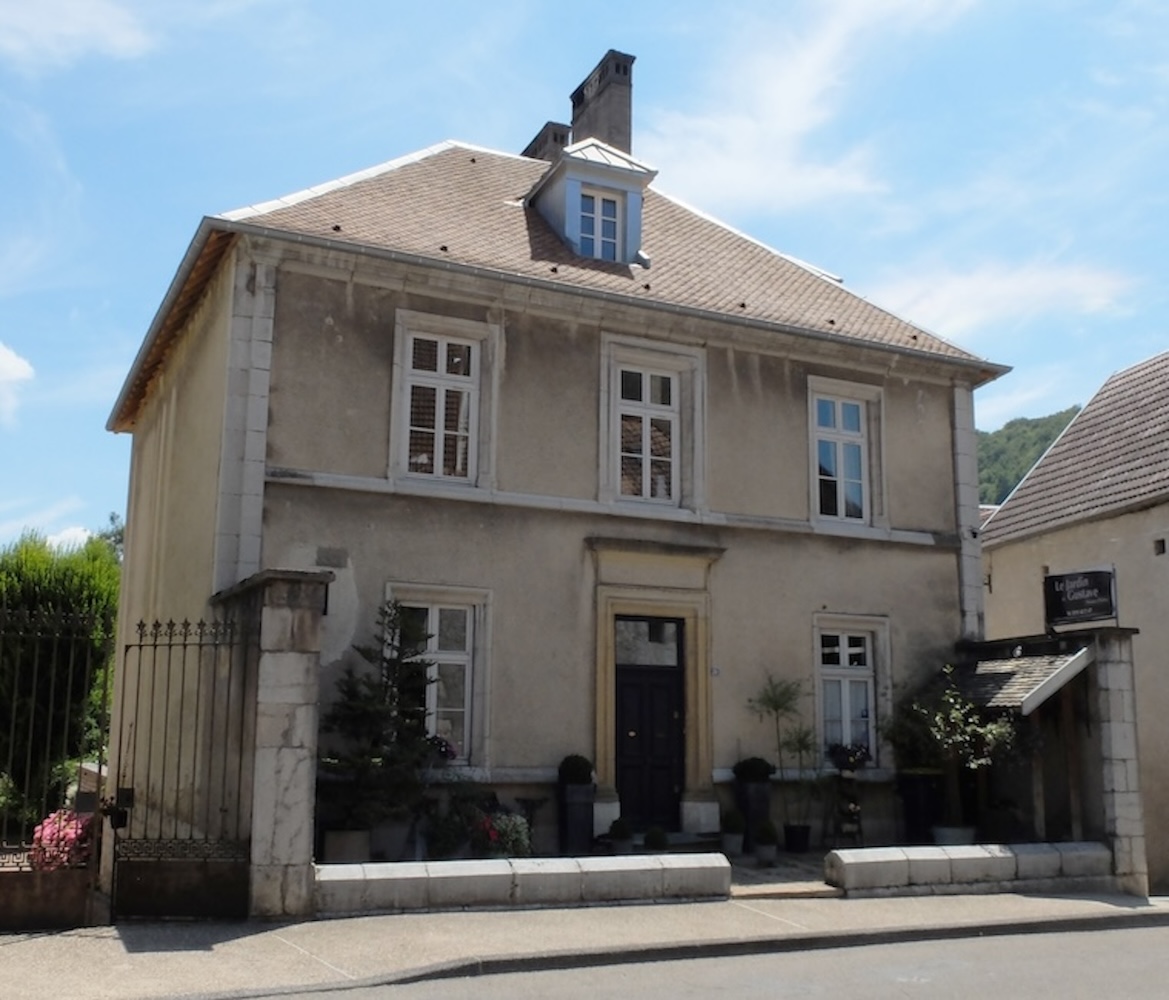 Maison Le jardin de Gustave façade plan secondaire
